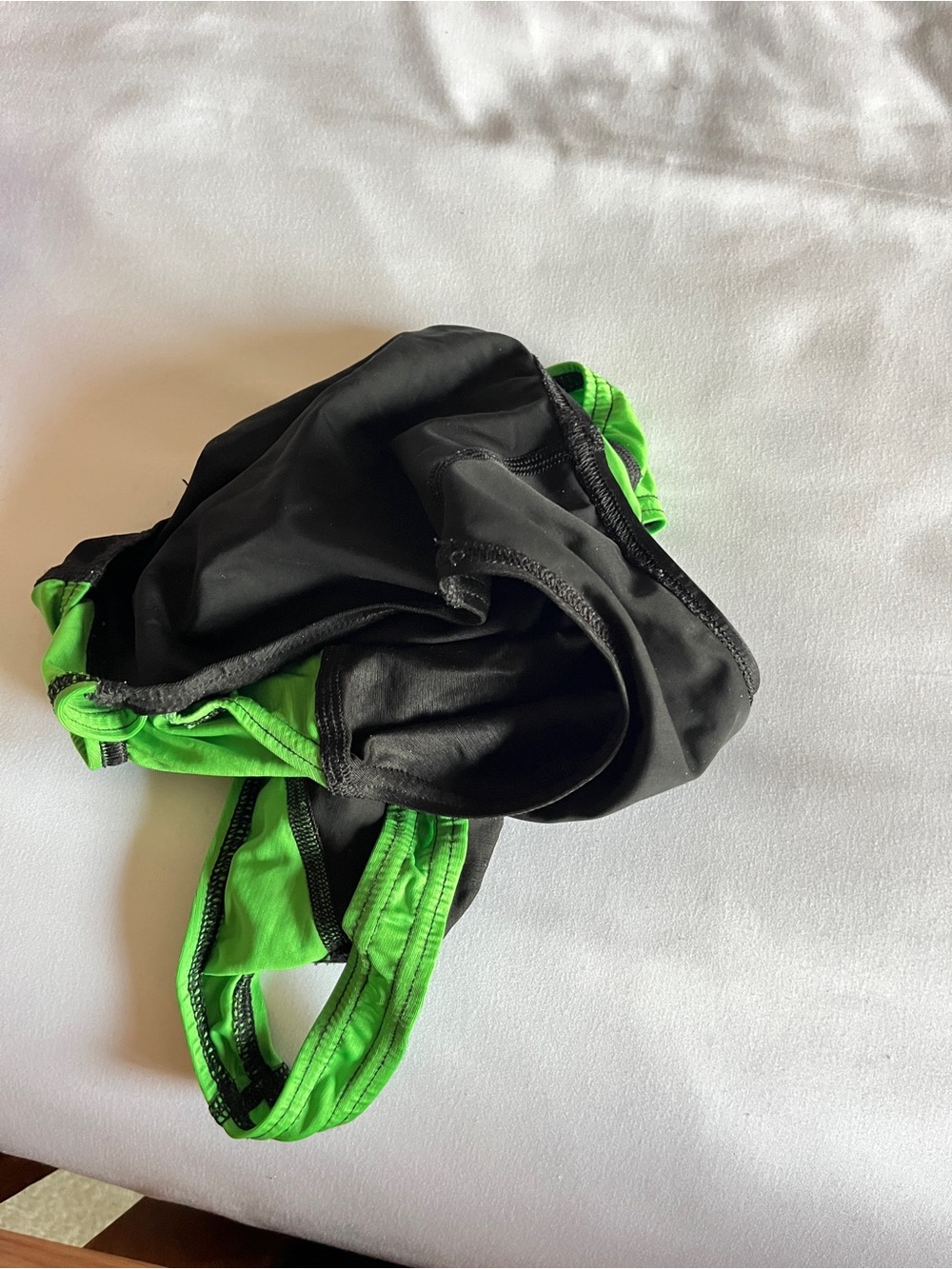 Speedo Fastskin FSII Recordbreaker Black & Lime Green Tech Suit Size 28 - Picture 10 of 14